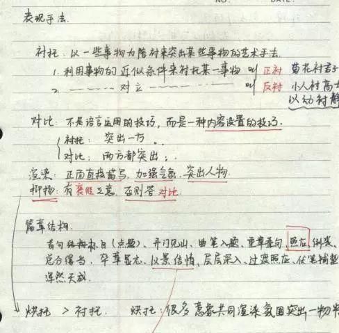 清华学霸笔记首“曝光”, 精美度堪称教科书版, 难怪语文考了140
                
             