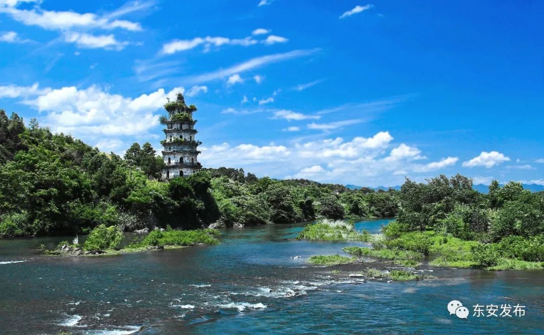 跟着诗词游东安古八景
