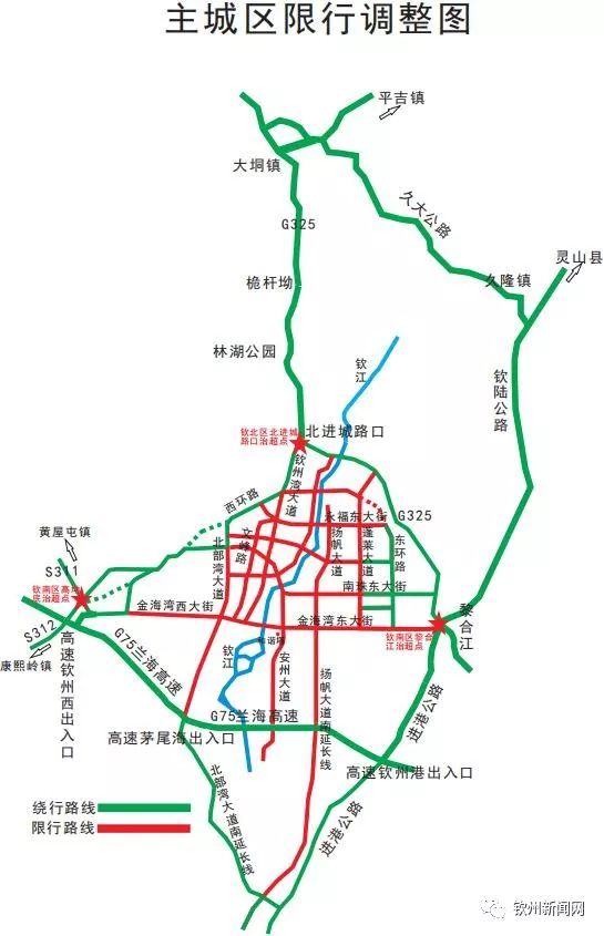 钦州主城区人口_钦州城区地图
