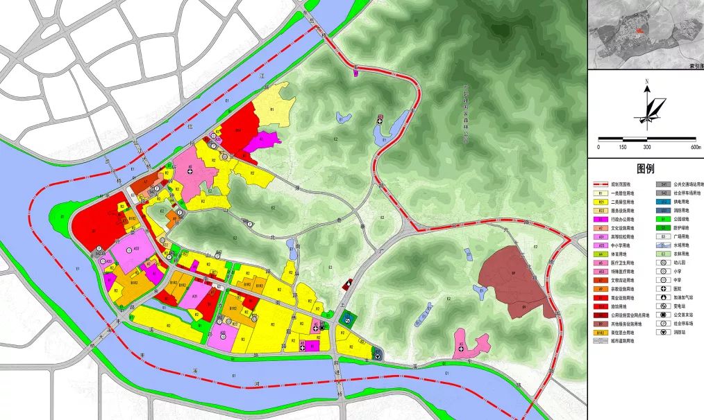 "三区":将规划区分为三个城市功能片区,即文教休闲体验区,创意文化