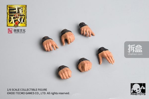 RINGTOYS《真·三国无双 8》系列：赵云1:6可动人偶