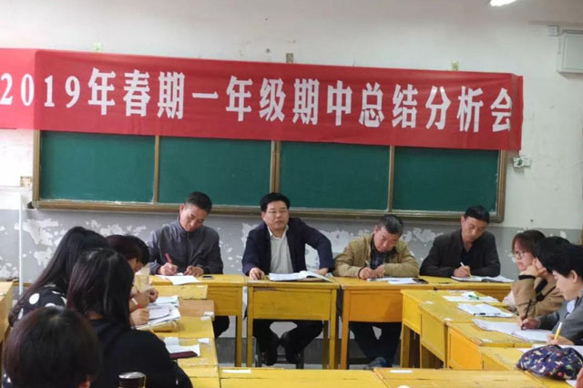 
邓州市六高中举行期中总结分析大会


