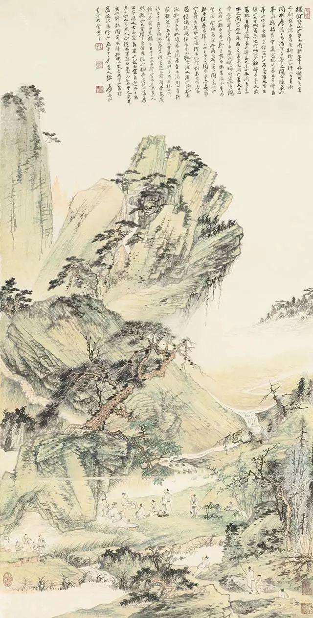 张大千:得笔法易,得墨法难;得墨法易,得水法难 校园激情