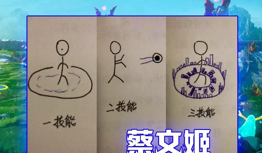 王者荣耀：小学生绘画的英雄技半岛体育能网友：看到嫦娥我忍不住笑了(图2)