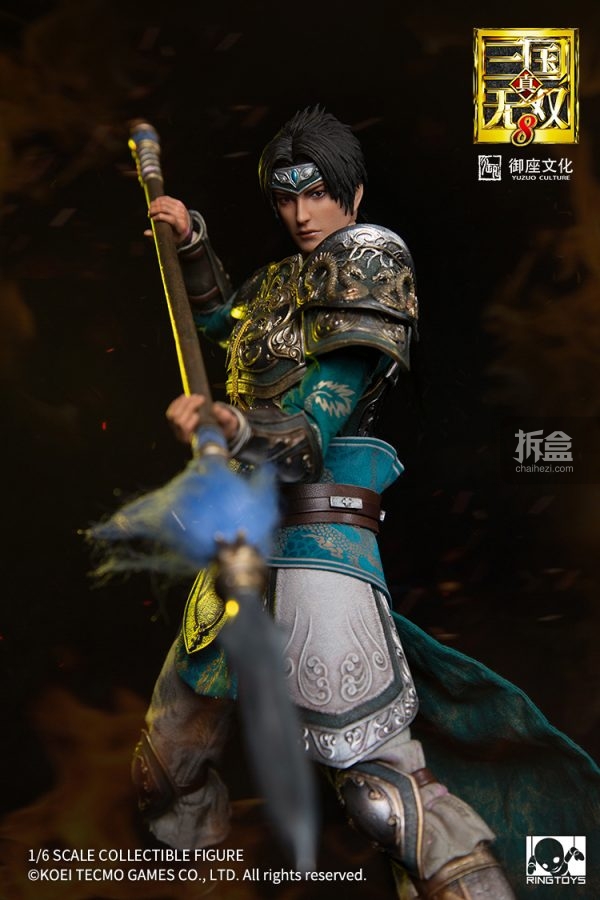 RINGTOYS《真·三国无双 8》系列：赵云1:6可动人偶