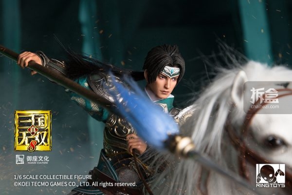 RINGTOYS《真·三国无双 8》系列：赵云1:6可动人偶