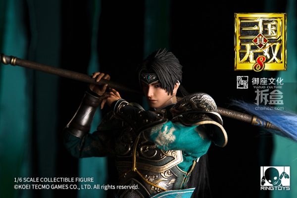 RINGTOYS《真·三国无双 8》系列：赵云1:6可动人偶