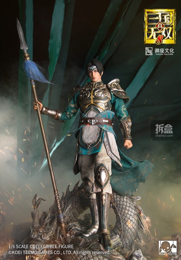 RINGTOYS《真·三国无双 8》系列：赵云1:6可动人偶