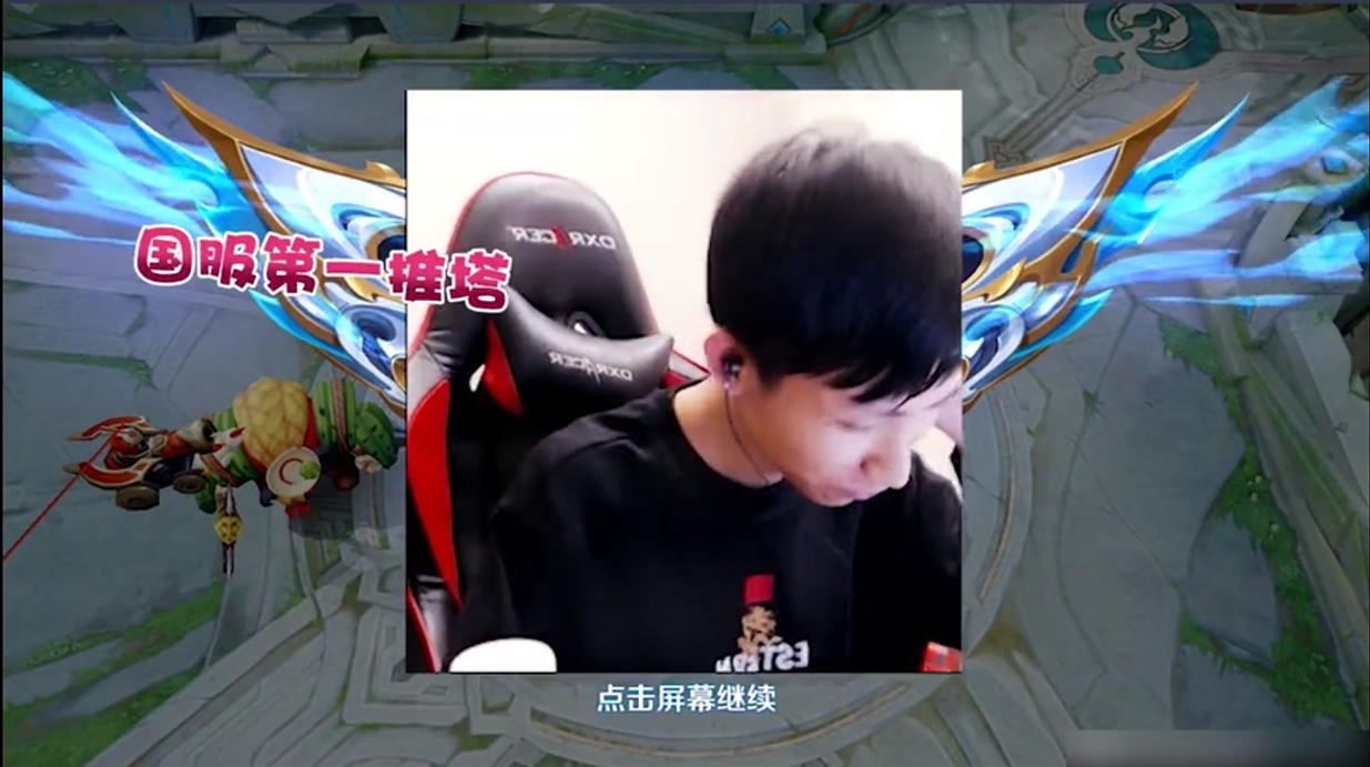 王者荣耀:梦泪韩信偷家,队友:国服第一推塔王!