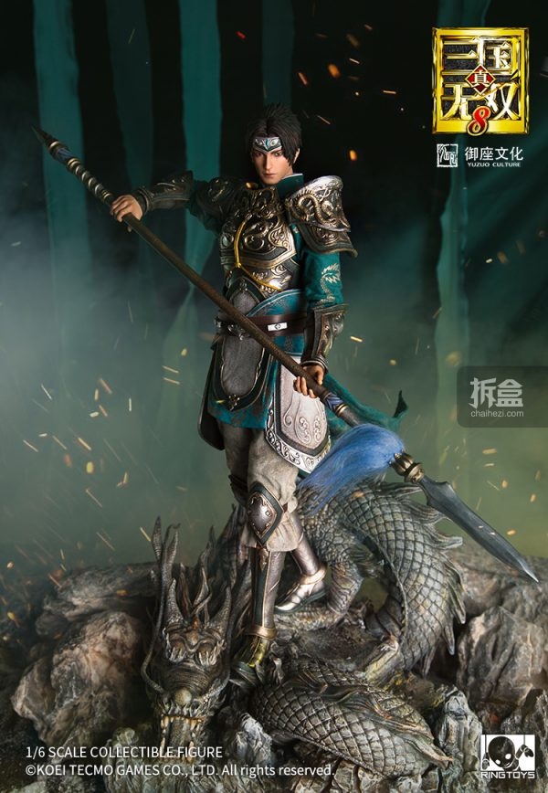 RINGTOYS《真·三国无双 8》系列：赵云1:6可动人偶