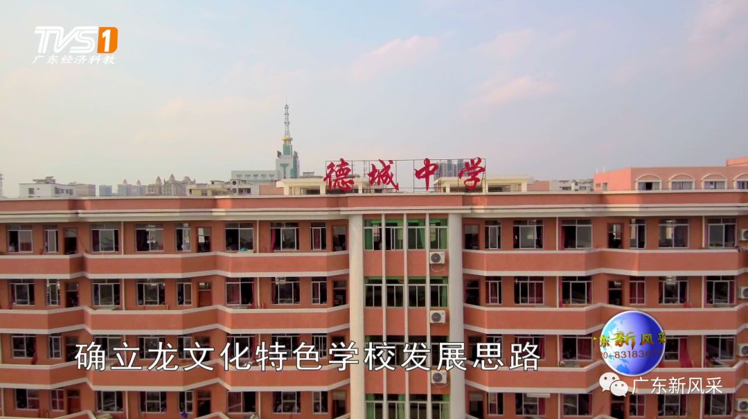 厉害德庆德城中学登上广东南方电视台揭秘了好多学校秘密
