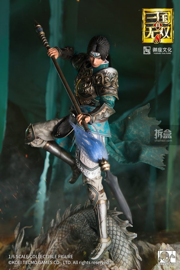 RINGTOYS《真·三国无双 8》系列：赵云1:6可动人偶