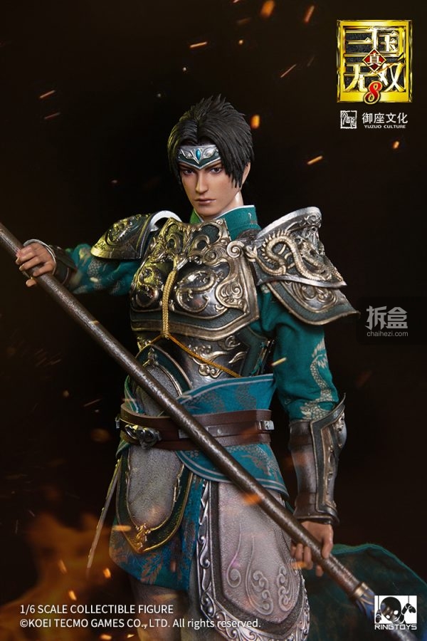 RINGTOYS《真·三国无双 8》系列：赵云1:6可动人偶