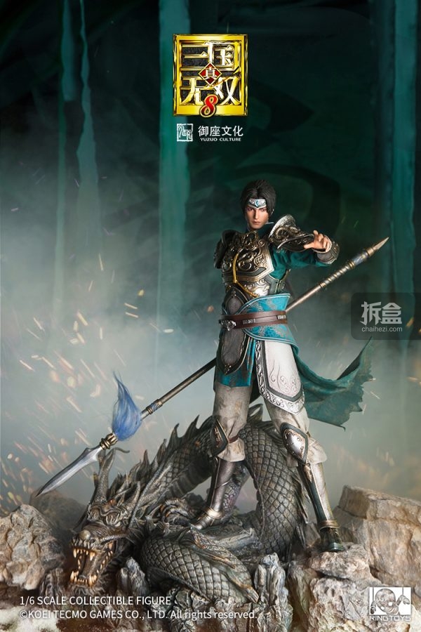 RINGTOYS《真·三国无双 8》系列：赵云1:6可动人偶