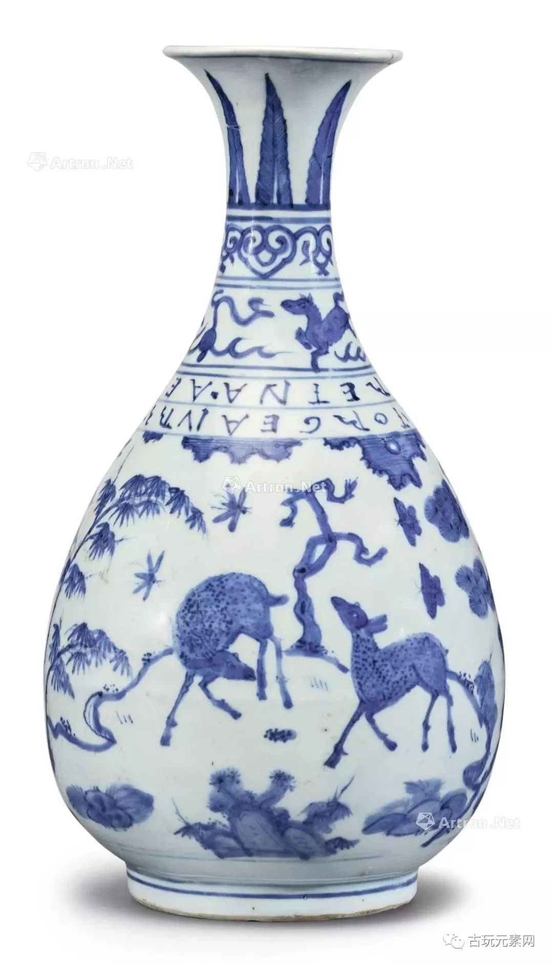 六合同春，天下皆春，瓷器上的传统纹祥，鹤鹿同春_搜狐网