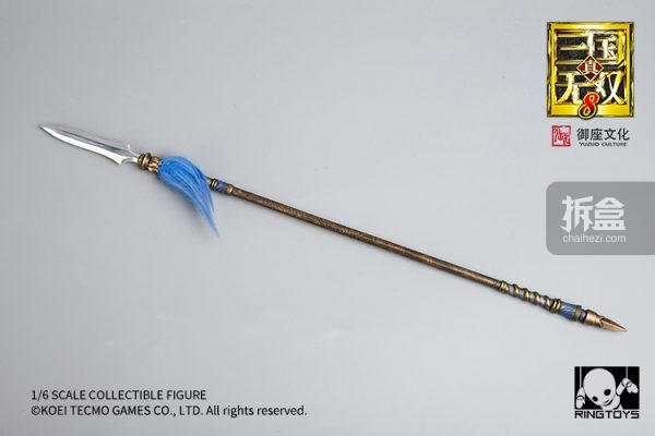 RINGTOYS《真·三国无双 8》系列：赵云1:6可动人偶