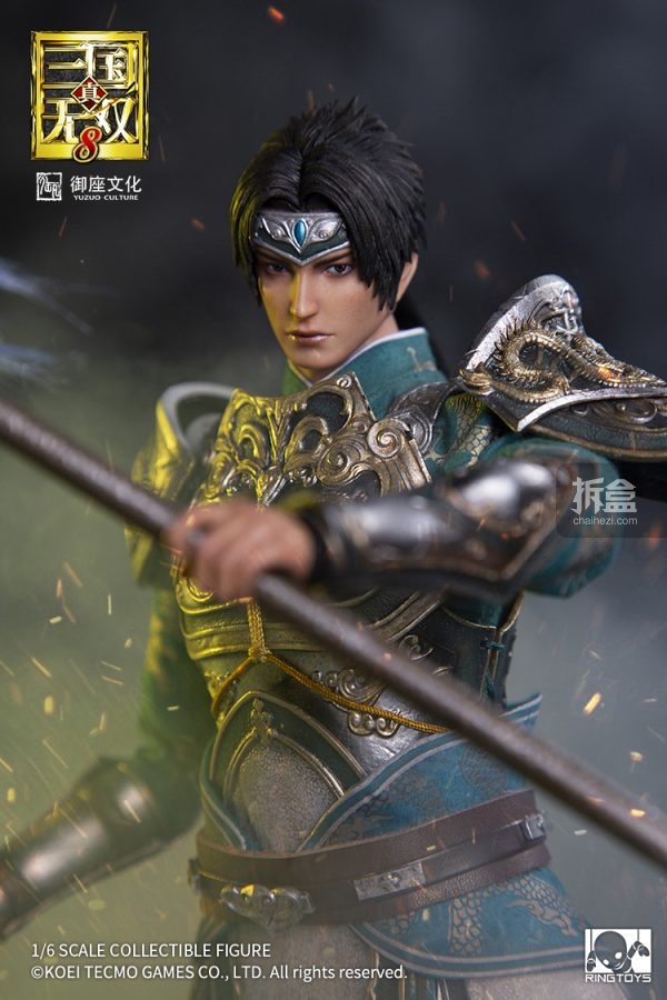 RINGTOYS《真·三国无双 8》系列：赵云1:6可动人偶