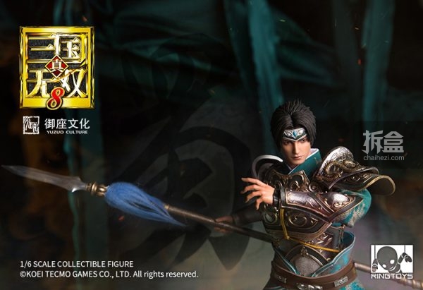 RINGTOYS《真·三国无双 8》系列：赵云1:6可动人偶