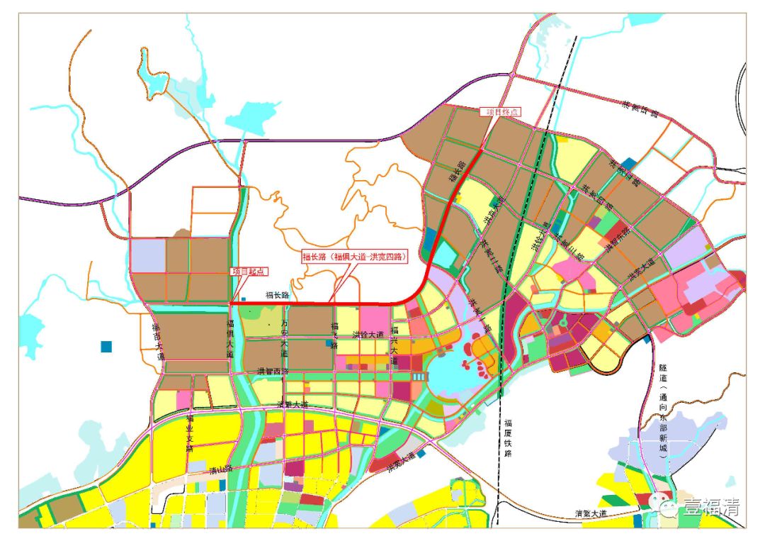 双向六车道!福清这条主干路要开建了,看看路过哪里?