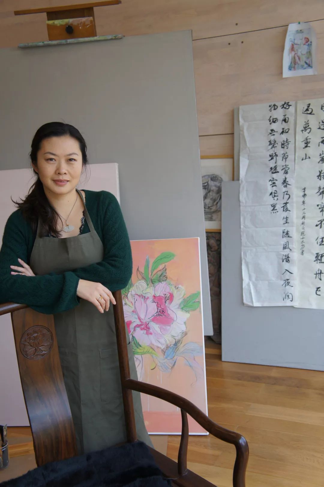 "她的名字——中国当代著名女画家邀请展"在半岛美术馆隆重开幕