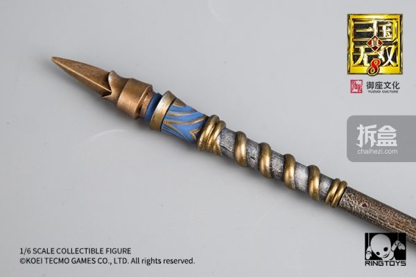 RINGTOYS《真·三国无双 8》系列：赵云1:6可动人偶