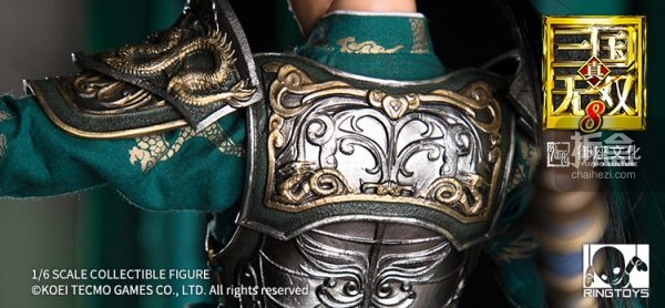 RINGTOYS《真·三国无双 8》系列：赵云1:6可动人偶