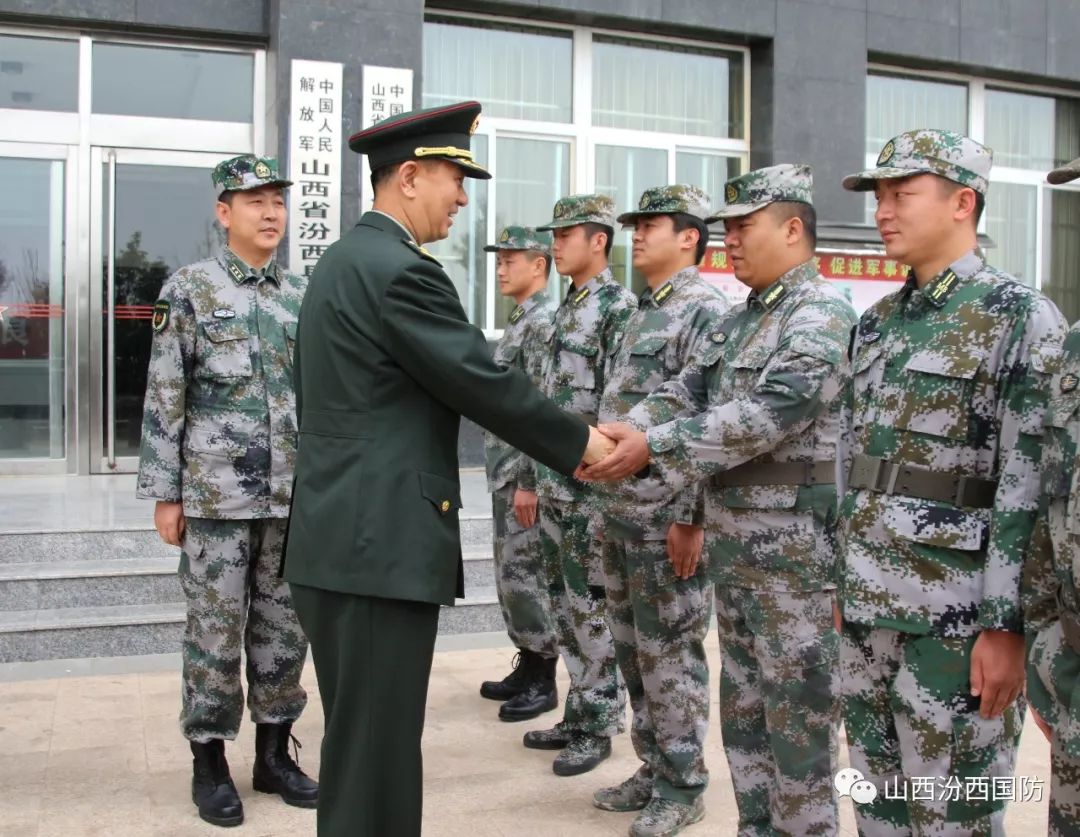 【时政】山西省军区副司令员吴其辉在汾西县就基层武装工作进行调研