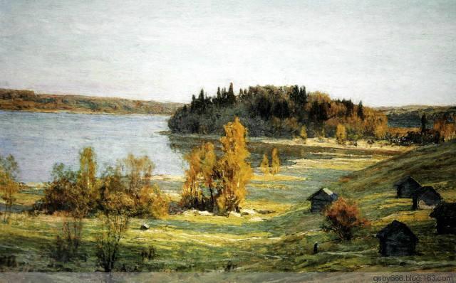 油画家格里采20幅经典画作赏析,一睹俄罗斯风景画之风采!