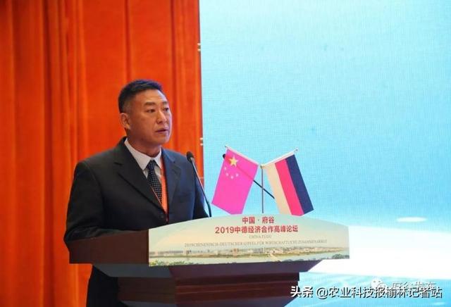 2019府谷经济_中国 府谷2019中德经济合作高峰论坛举行