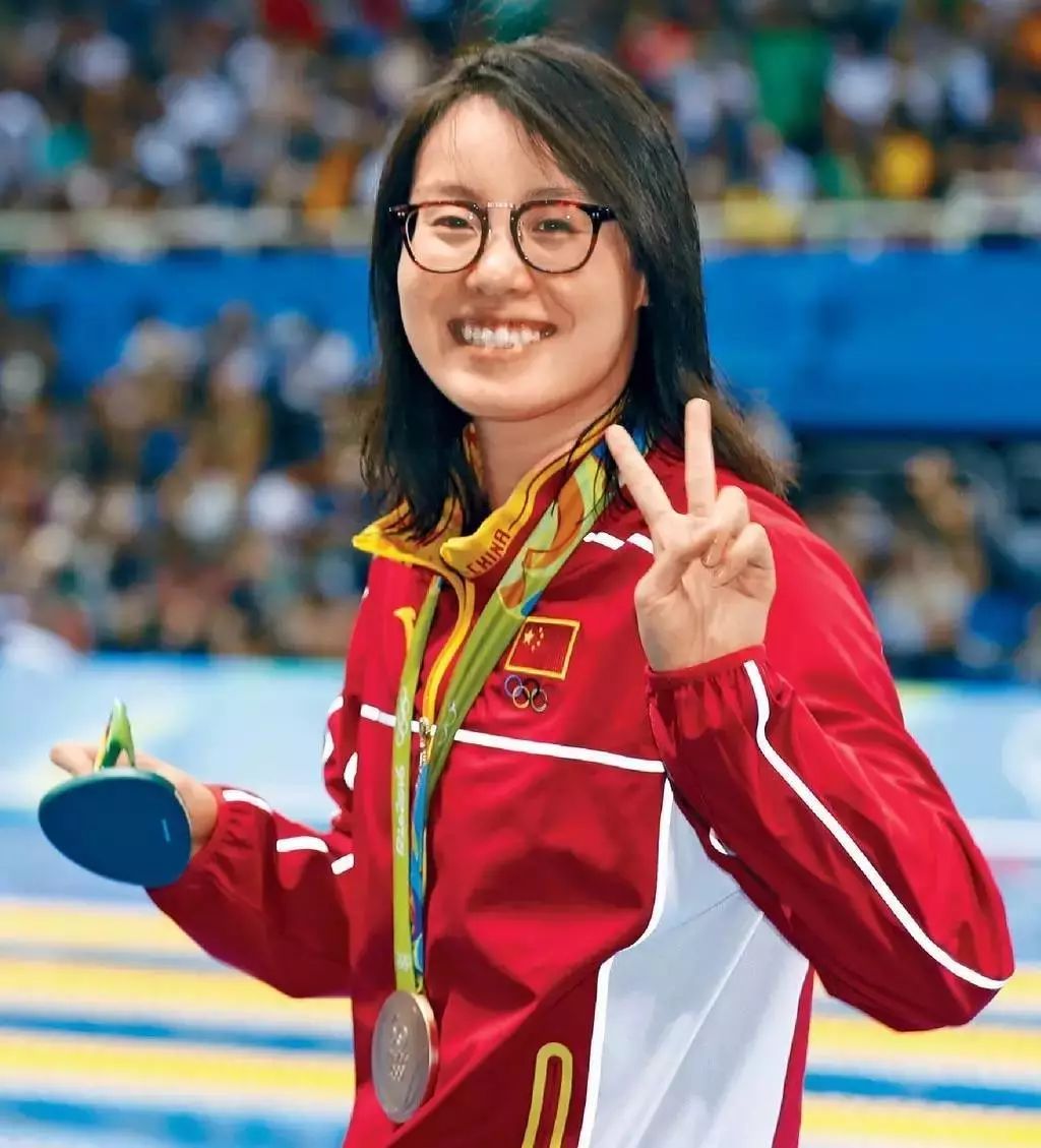 中国女子游泳队运动员-傅园慧