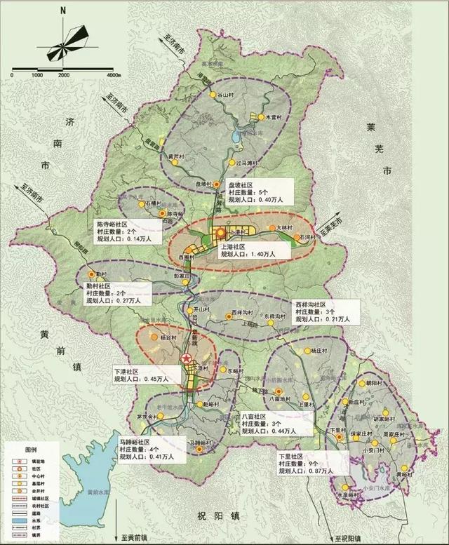 点赞泰安市下港镇总体规划公示宜居新城来了