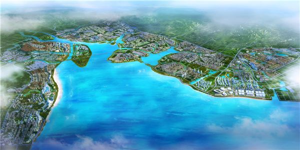 环东海域新城gdp_珠江新城(2)