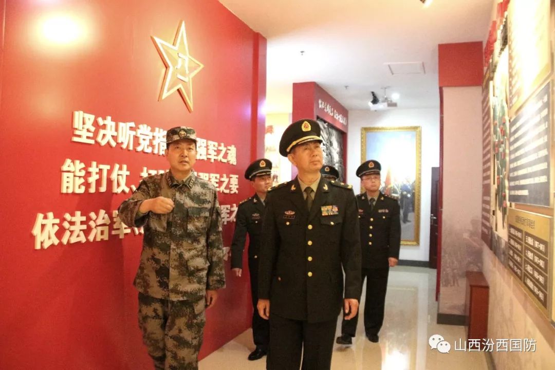 【时政】山西省军区副司令员吴其辉在汾西县就基层武装工作进行调研