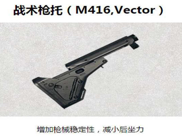 如果m416只能装一个配件,星钻选补偿,皇冠选枪托,战神选它