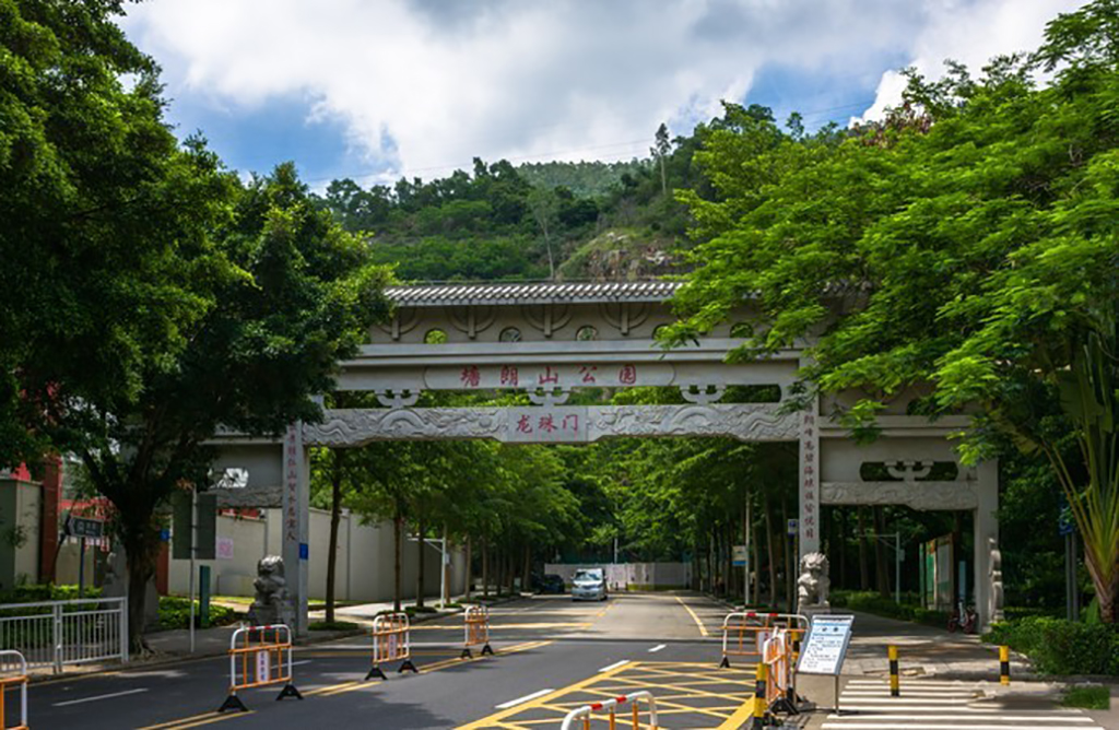 在深圳何必常去梧桐山,更值得来塘朗山公园,登顶一览蔚蓝大海