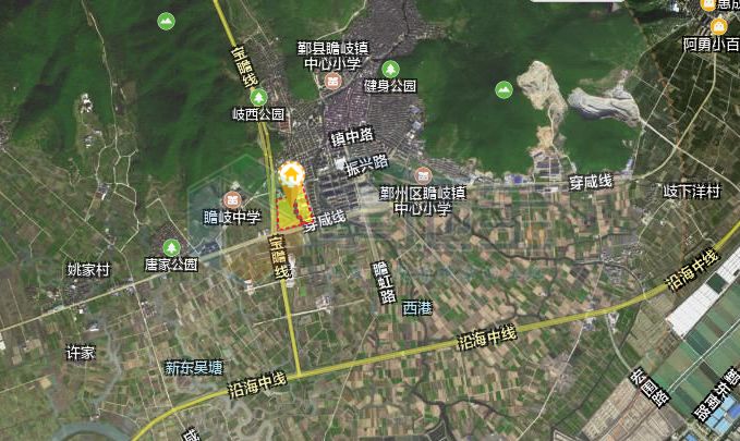 瞻岐镇2019GDP_宁波瞻岐镇街景图