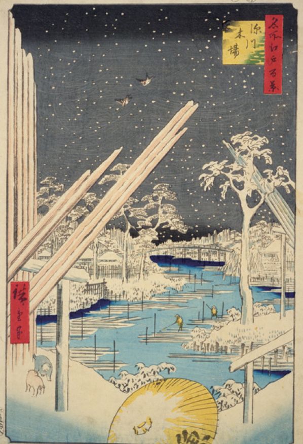 歌川派」，日本浮世绘绕不开的名字。_江户