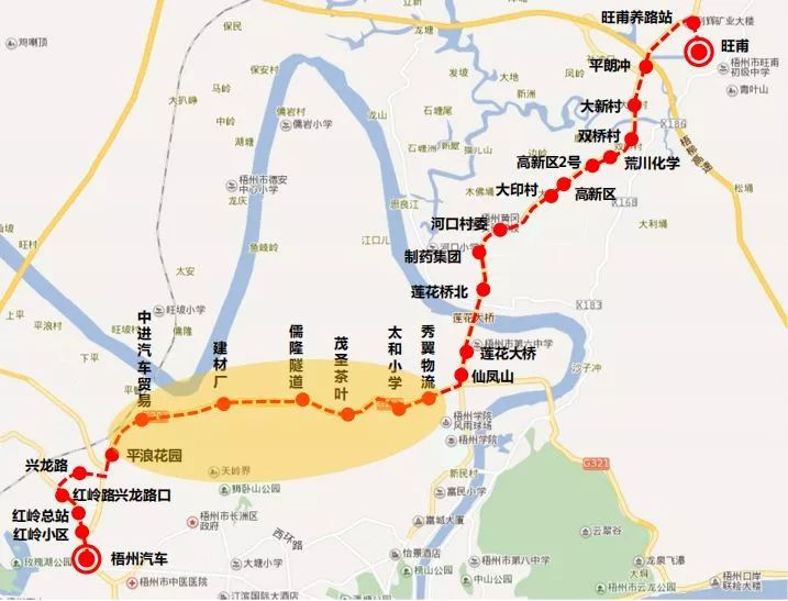 交通| 梧州52条公交线路将作大调整,还将新增多条线路