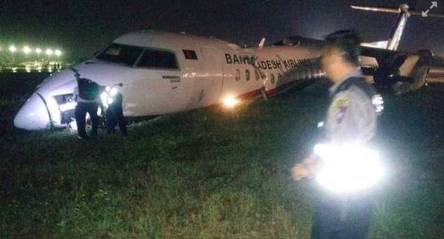 中国乘客回忆孟加拉客机断三截:雷雨中飞机二
