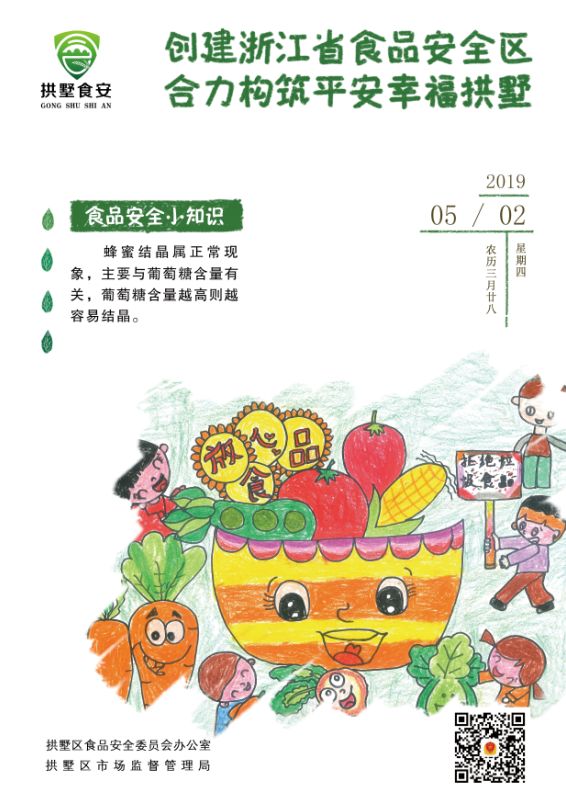 "童画食安——我眼中的食品安全" 作品展示(一)