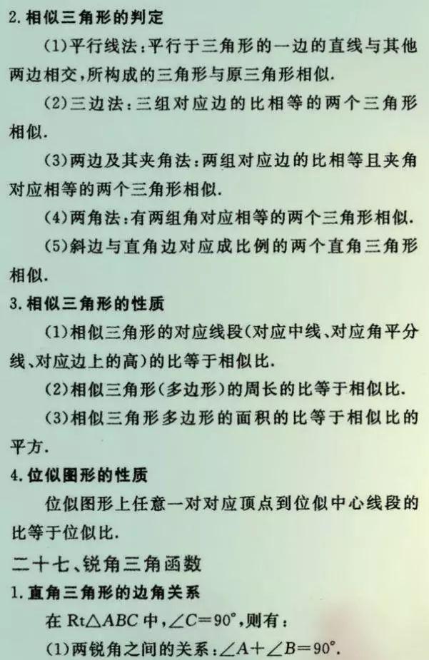 
初中数学老师总结的26种题型，吃透了110+没问题！


