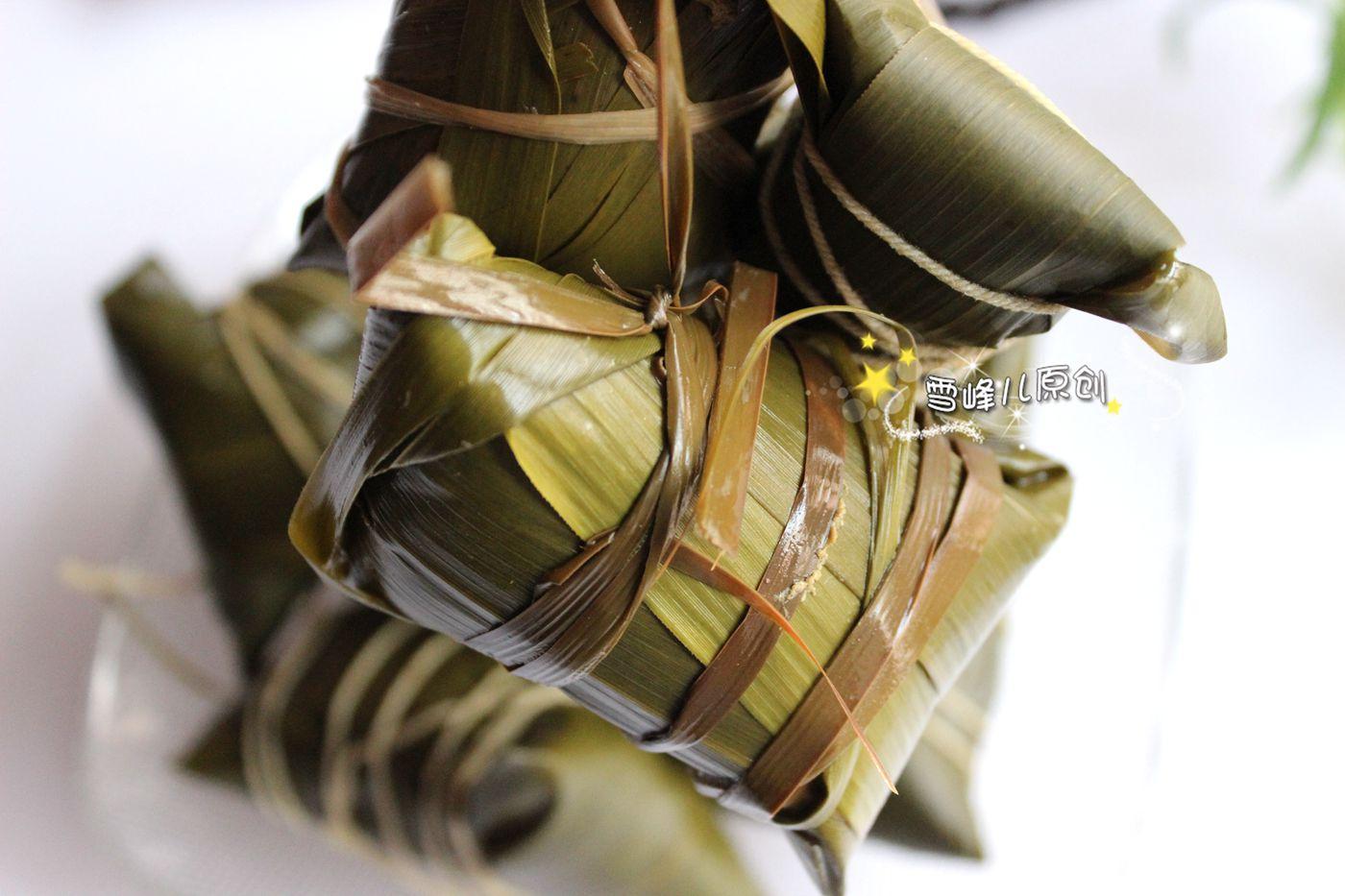 端午节快到了，四角粽子这样包，简单不漏米一学就会，软糯又好吃
