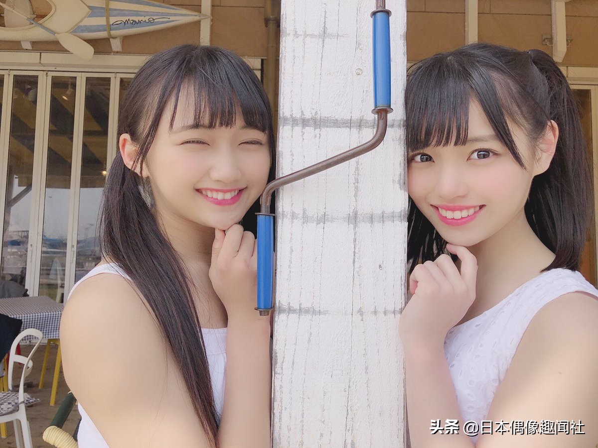 日本女生周末放假出去郊游,双马尾卡哇伊,你觉得哪位好看?