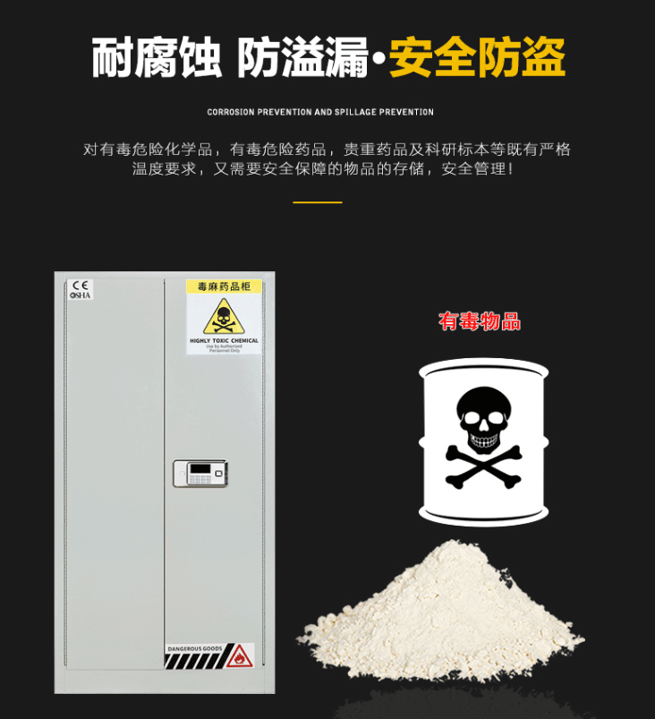 一款"有毒"的柜子—毒麻药品柜