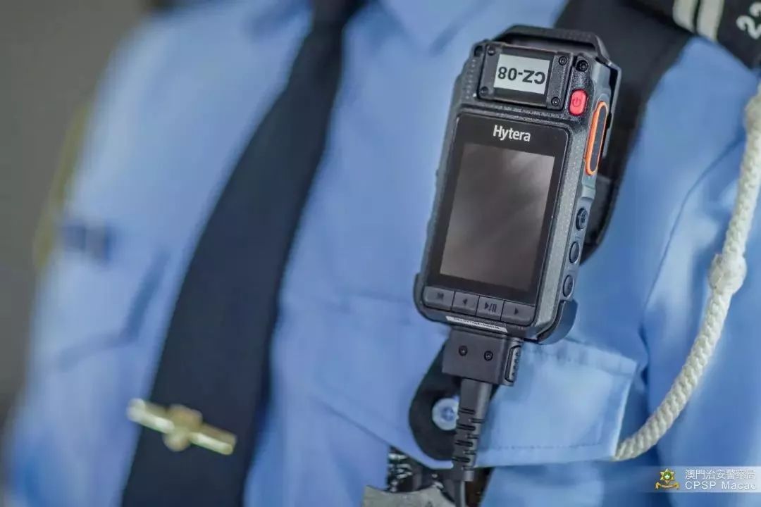 海能达执法记录仪将用于澳门警察局多个前线部门