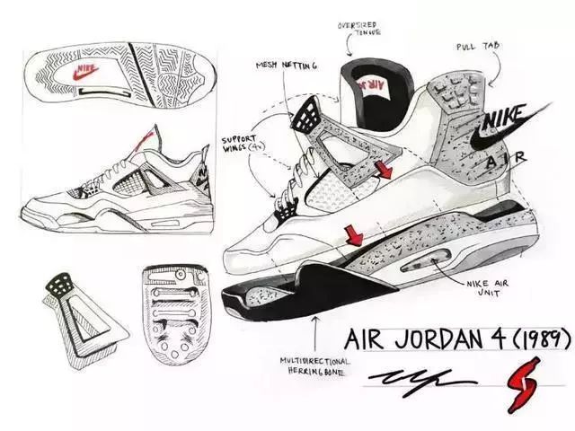 AJ迷必看系列！Air Jordan 4 “Bred” 五代鞋型历史大演变!