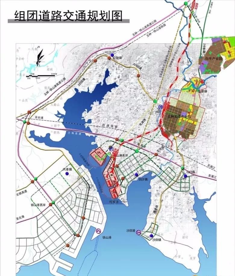 合浦白沙山口要发达了又一个新区规划建设中