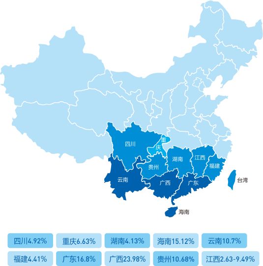 广西云南贵州地图全图