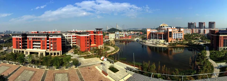 广州医科大学番禺校区全景图 打造智慧校园,二维码走遍校园