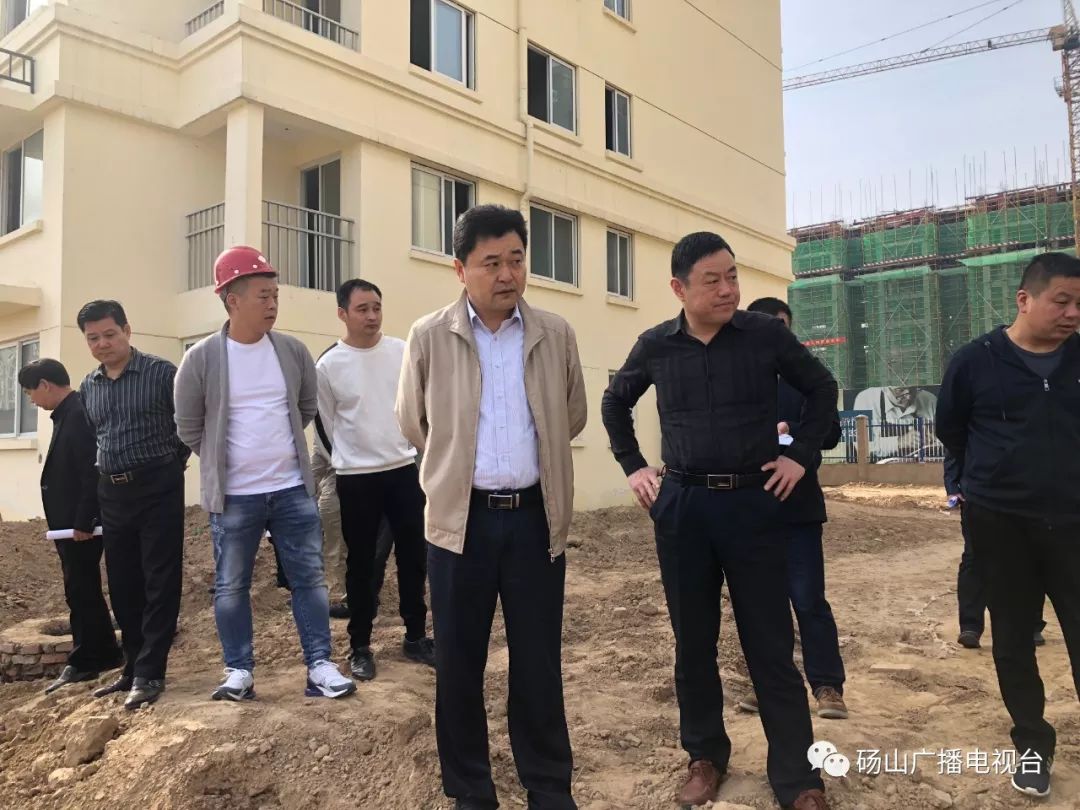 王立亚调研城区保障房建设,建筑工地安全生产及扬尘防治工作